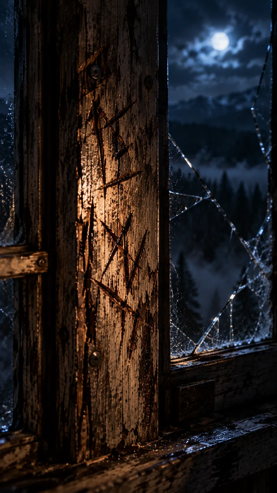 Pike Lookout · window frame